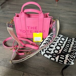 Marc Jacobs The Tote Bag Leather in Morning Glory